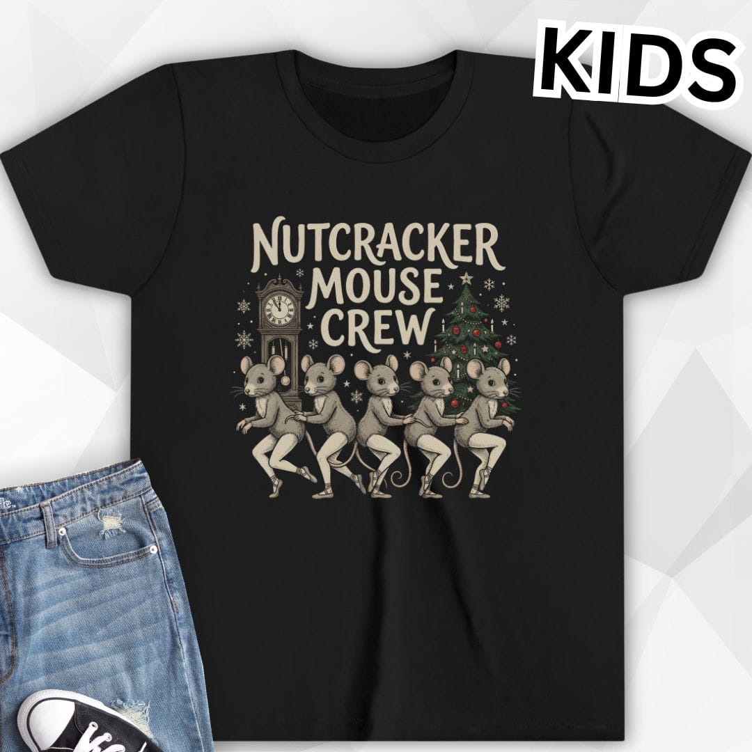 KIDS Nutcracker Mouse Crew T-Shirt
