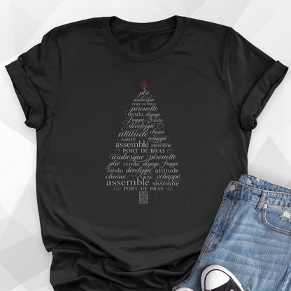 Ballet Word Tree T-Shirt
