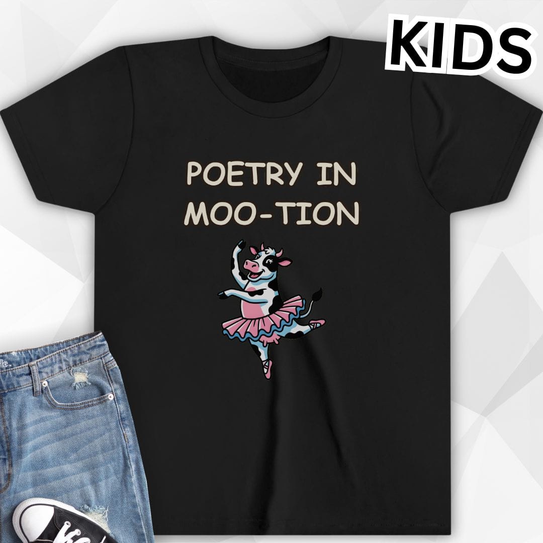 KIDS Poetry in Moo-tion Dance T-Shirt