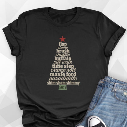 Tap Christmas Tree T-Shirt