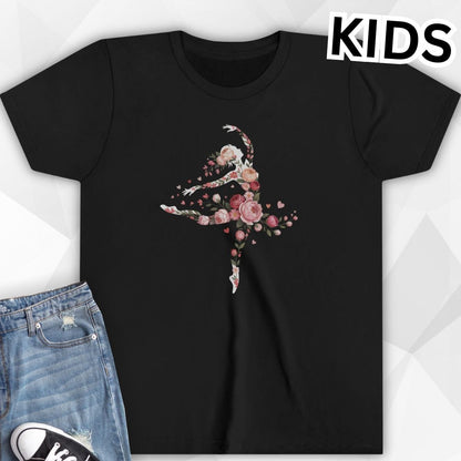 KIDS Ballerina of Roses T-shirt