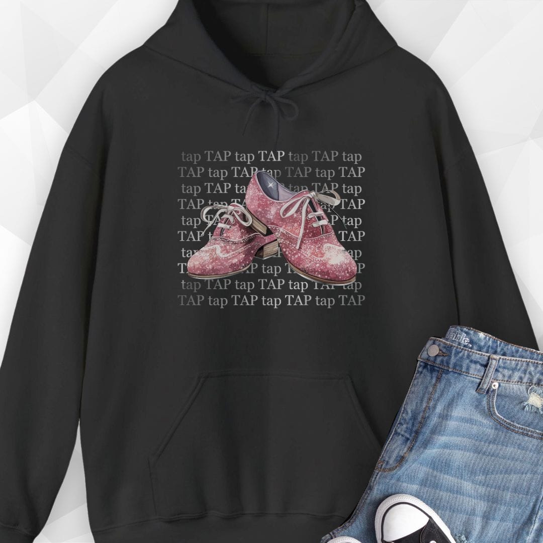 Pink Tap Shoes Hoodie