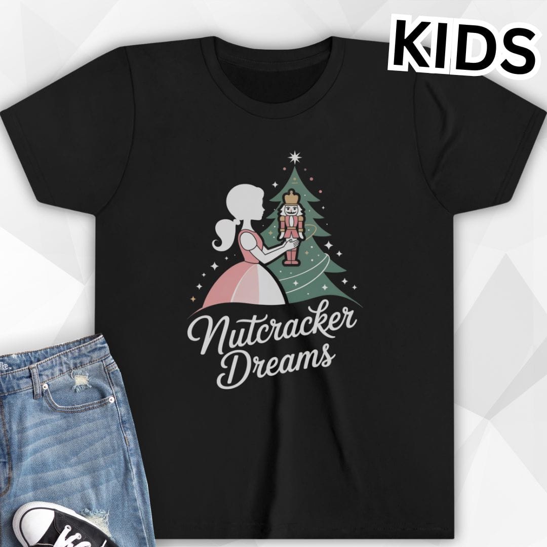 KIDS Nutcracker Dreams T-Shirt - black