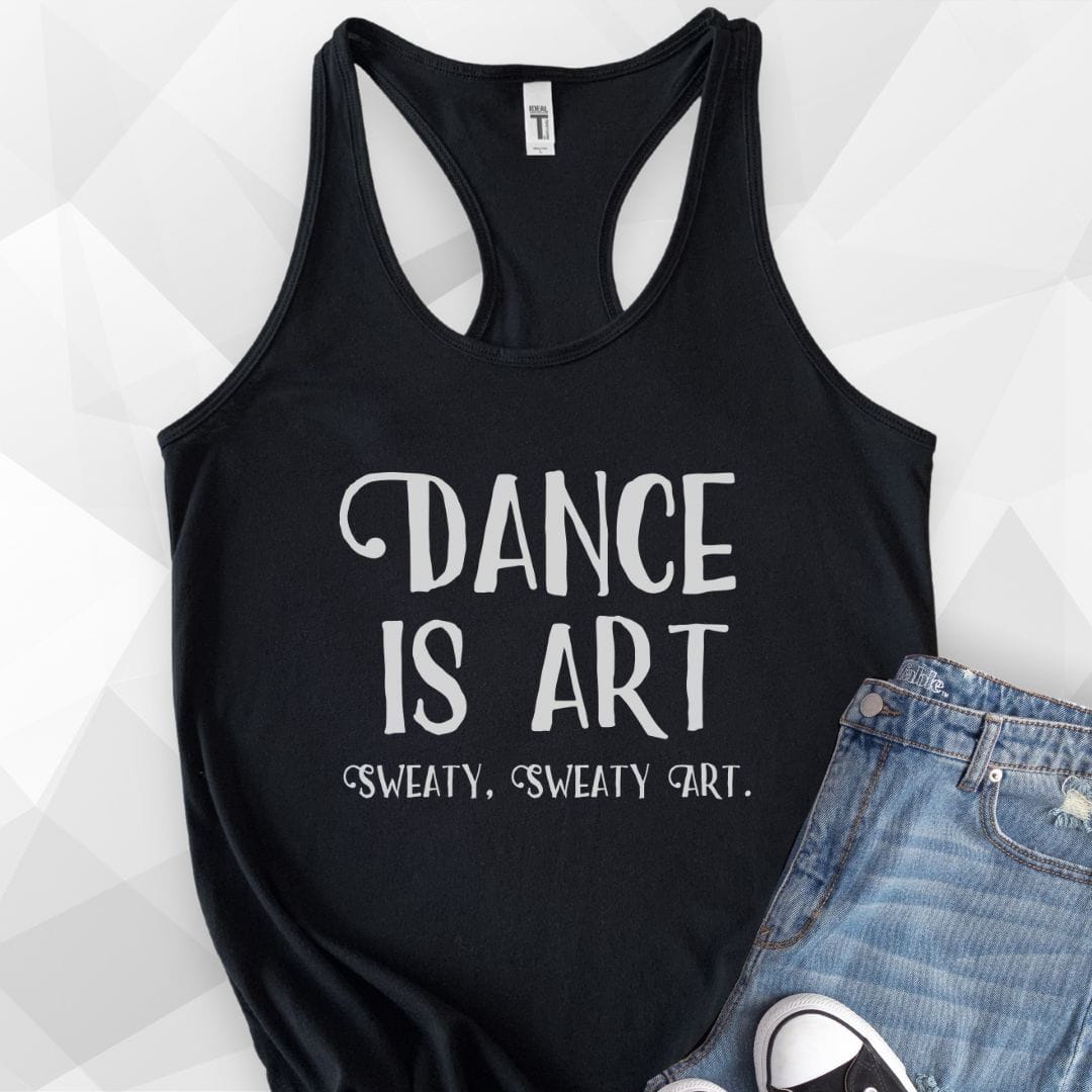 Dance Is Art Tank Top - black.jpg