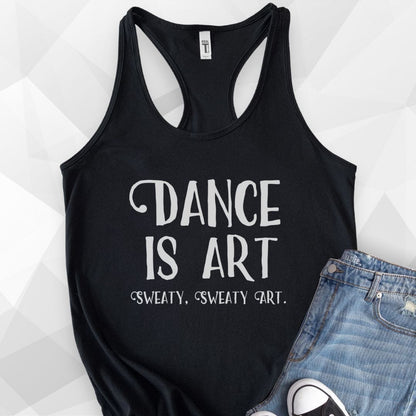 Dance Is Art Tank Top - black.jpg