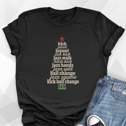 Jazz Christmas Tree T-Shirt
