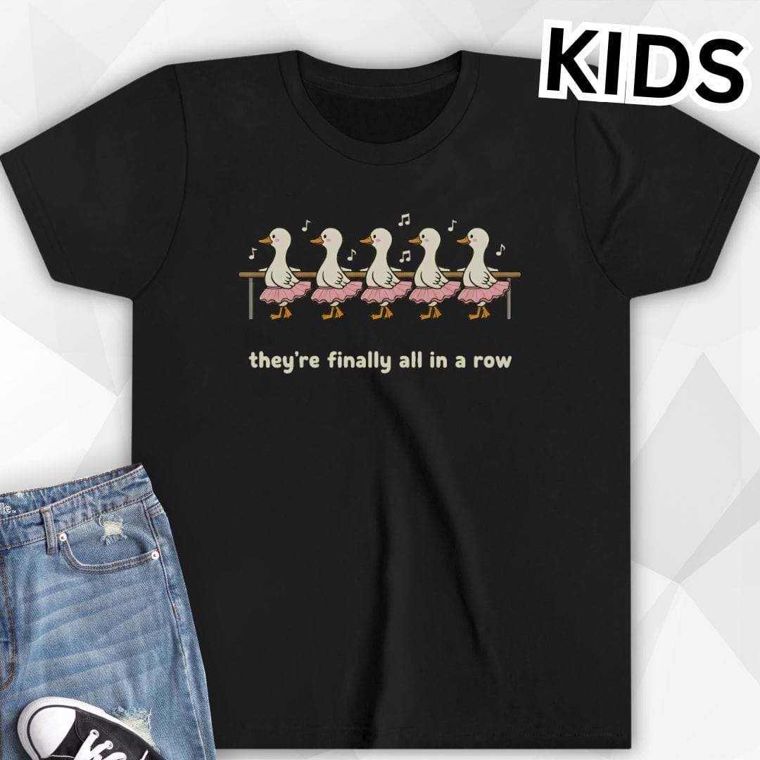 KIDS All In A Row Duck T-Shirt