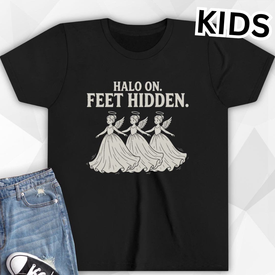 KIDS Halo On Feet Hidden T-Shirt