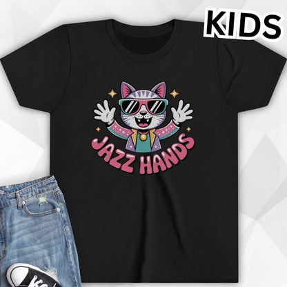 KIDS Jazz Hands Cat T-Shirt