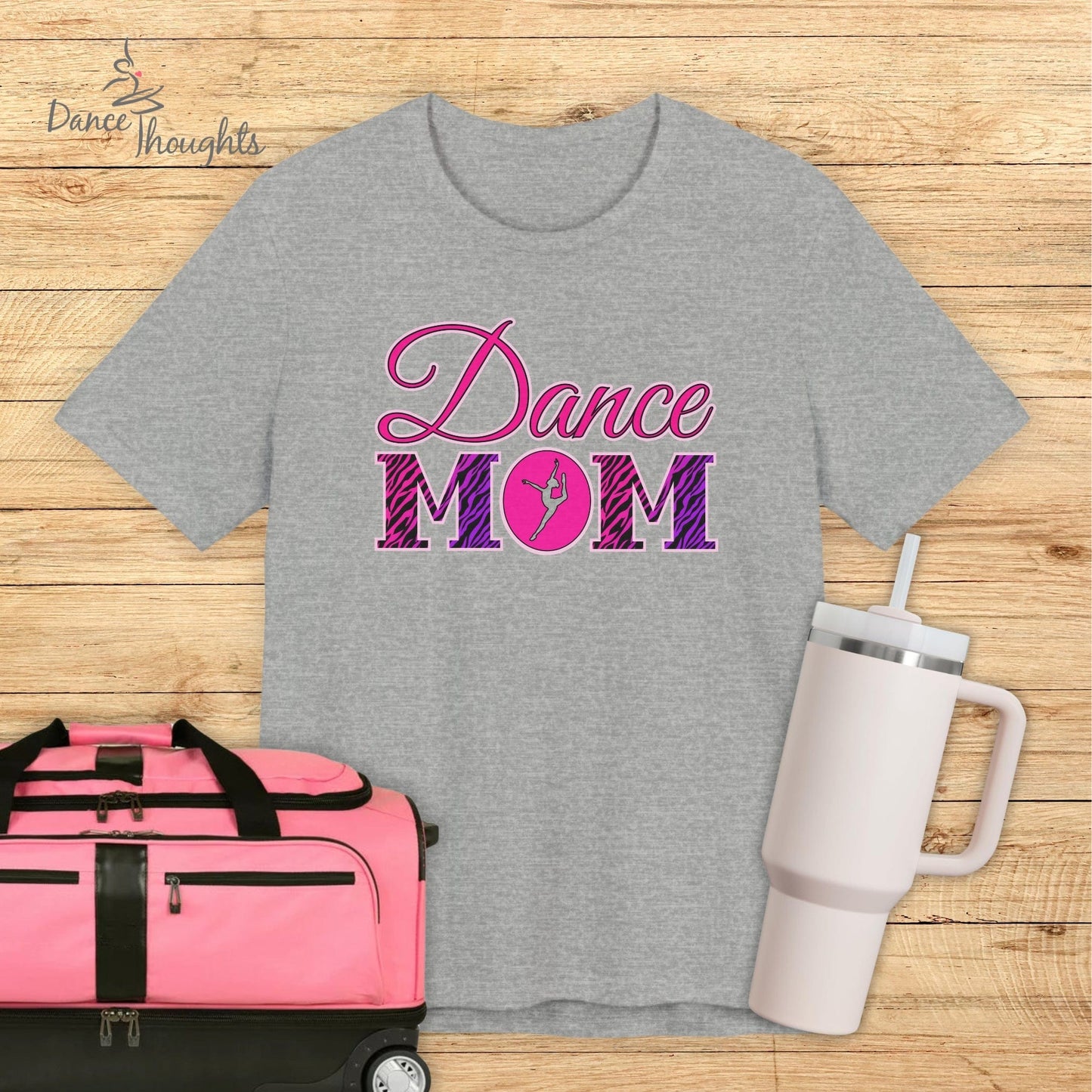 90's Zebra Print Dance Mom T-shirt