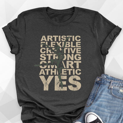 Artistic Flexible Creative Dancer T-Shirt