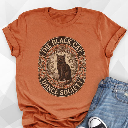 Black Cat Dance Society T-Shirt
