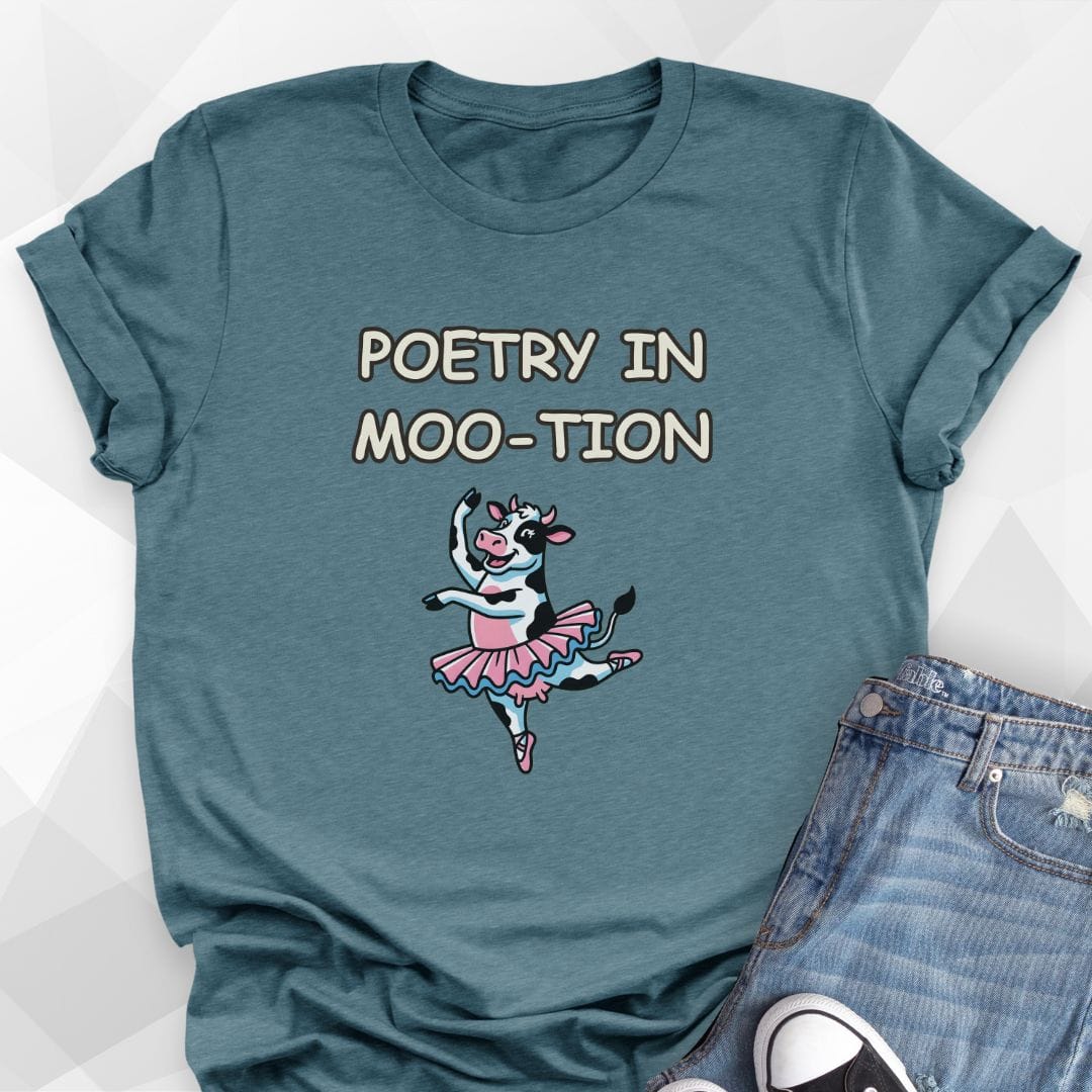 Poetry in Moo-tion Dance T-Shirt