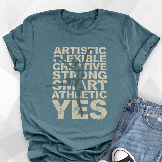 Artistic Flexible Creative Dancer T-Shirt