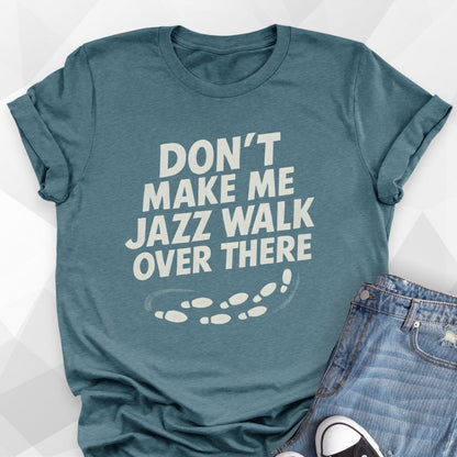 Jazz Walk T-Shirt - heather deep teal
