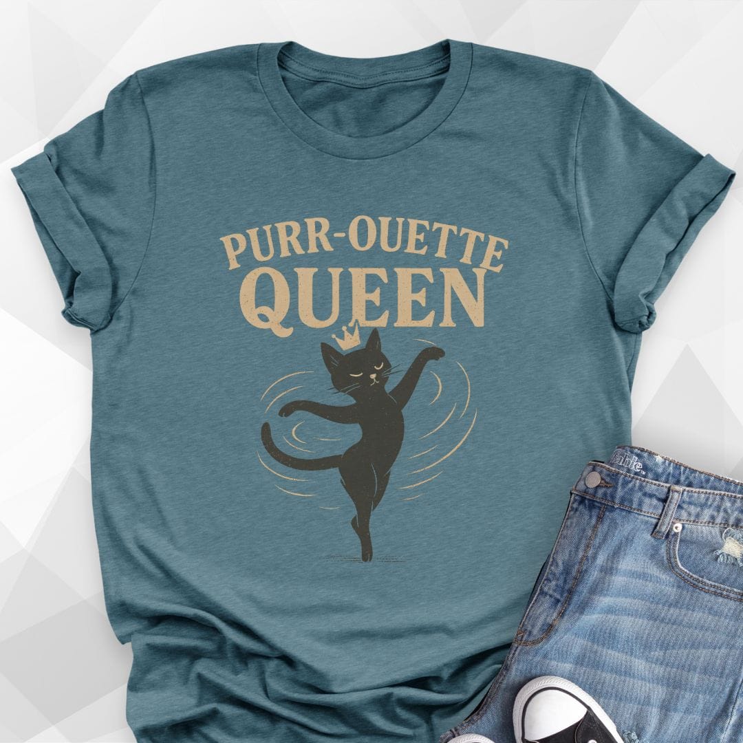 Purr-Ouette Queen T-Shirt