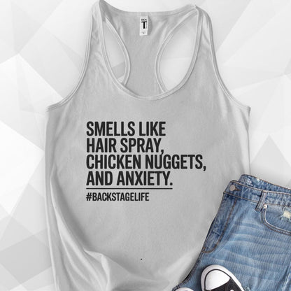 Smells Like Hair Spray Tank Top - heather grey.jpg