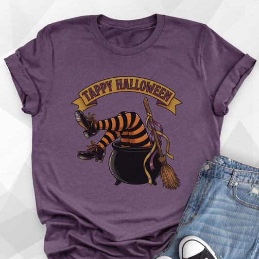 Tappy Halloween Witch T-Shirt