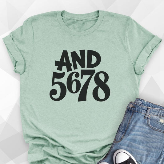 And 5678 T-shirt