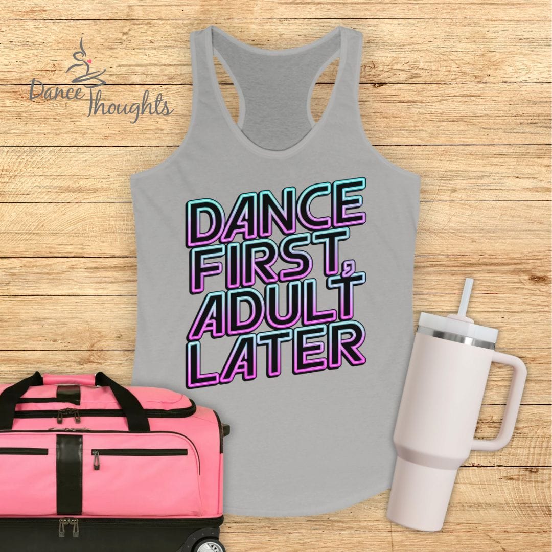 Dane First, Adult Later Tank Top