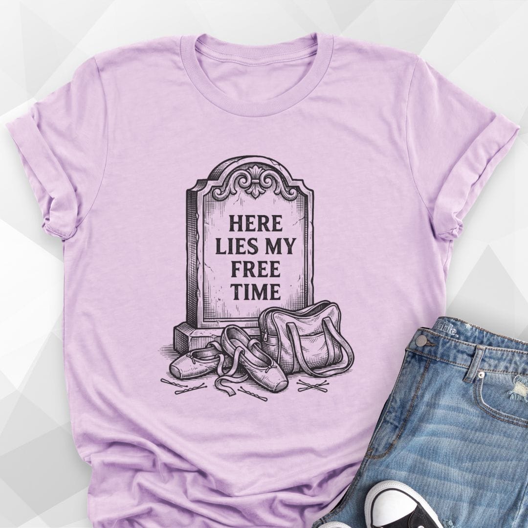Here Lies My Free Time T-Shirt