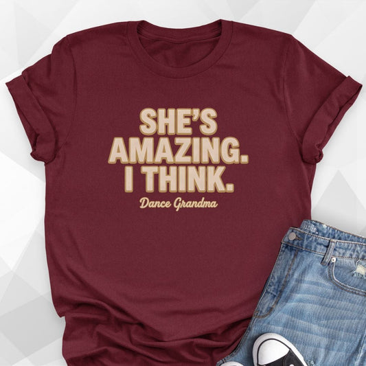 She's Amazing Grandma T-Shirt