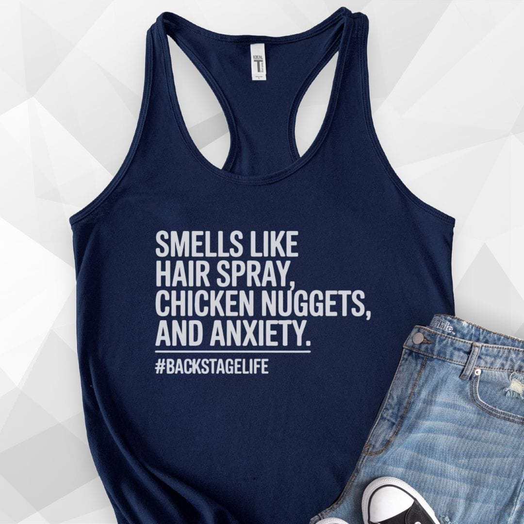 Smells Like Hair Spray Tank Top - midnight navy.jpg