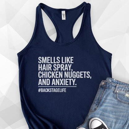 Smells Like Hair Spray Tank Top - midnight navy.jpg