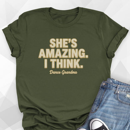 She's Amazing Grandma T-Shirt