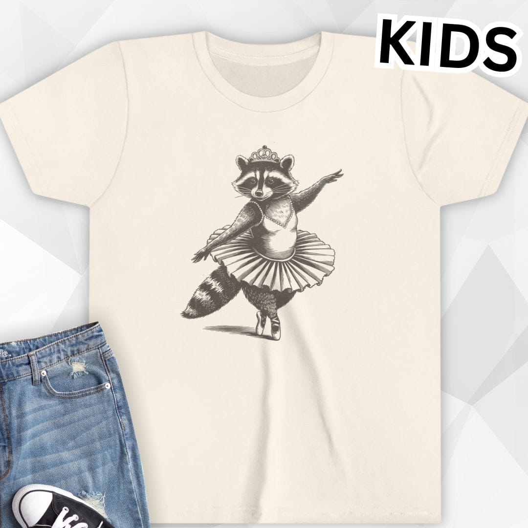 KIDS Raccoon Ballerina T-shirt