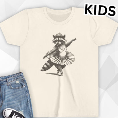 KIDS Raccoon Ballerina T-shirt