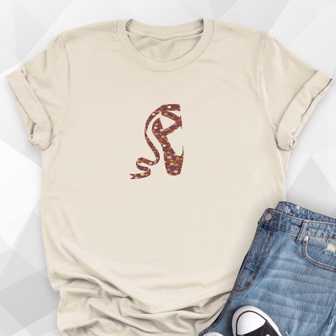 Pumpkin Pointe Shoe T-Shirt