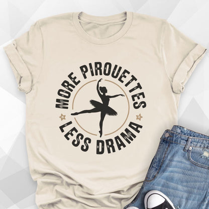 More Pirouettes T-shirt - natural