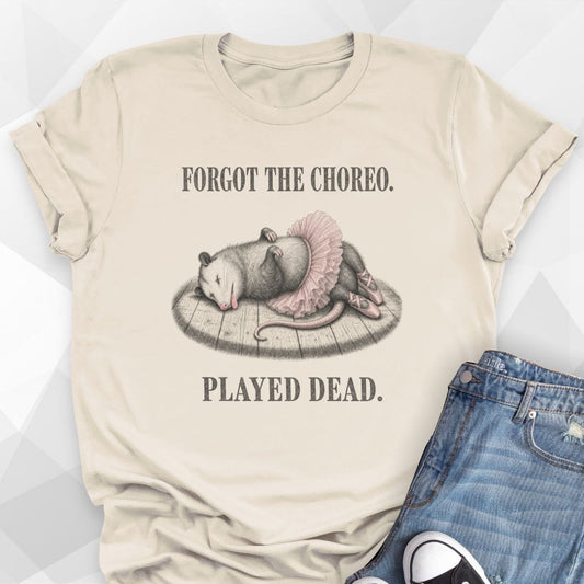 Played Dead Possum T-Shirt