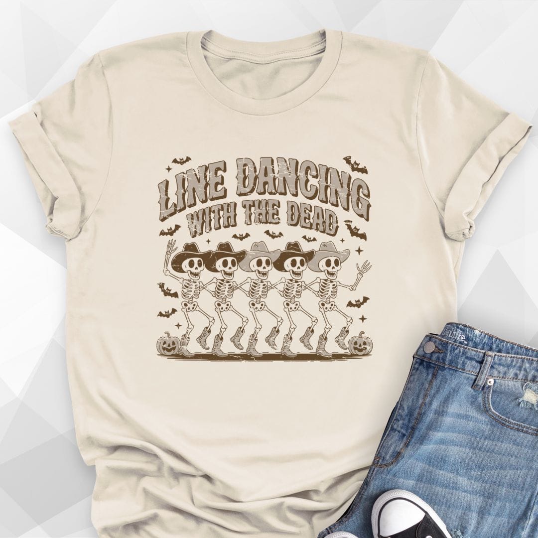 Line Dancing Skeletons T-shirt