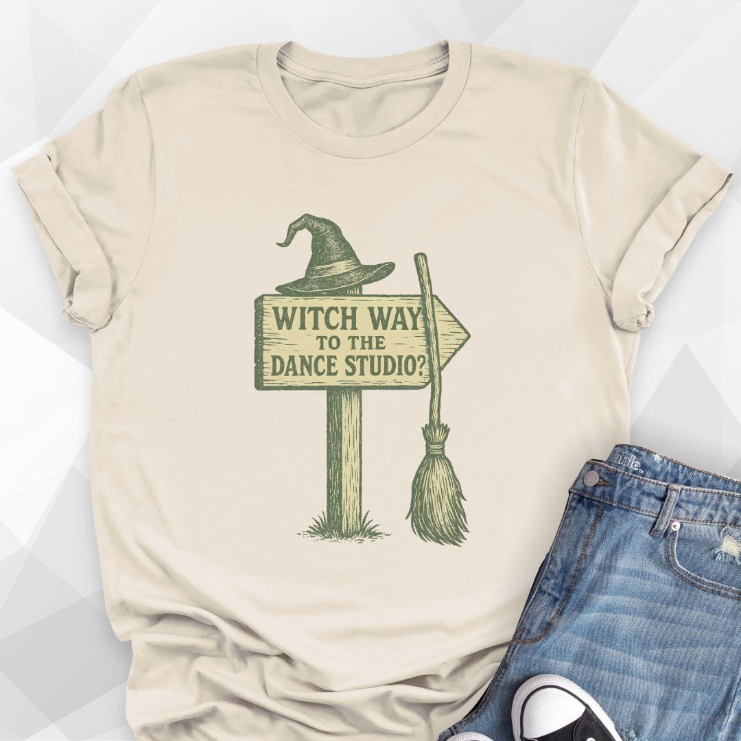 Witch Way To The Dance Studio T-Shirt