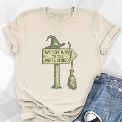 Witch Way To The Dance Studio T-Shirt