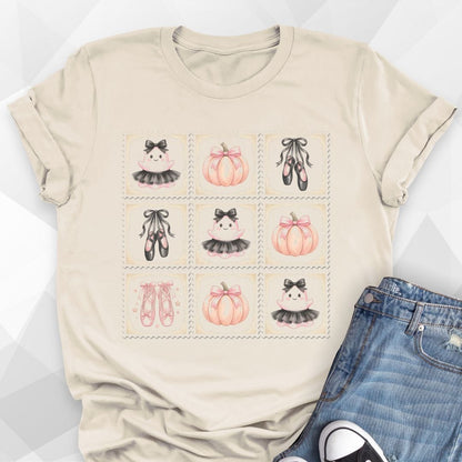 Coquette Halloween Stamp T-Shirt