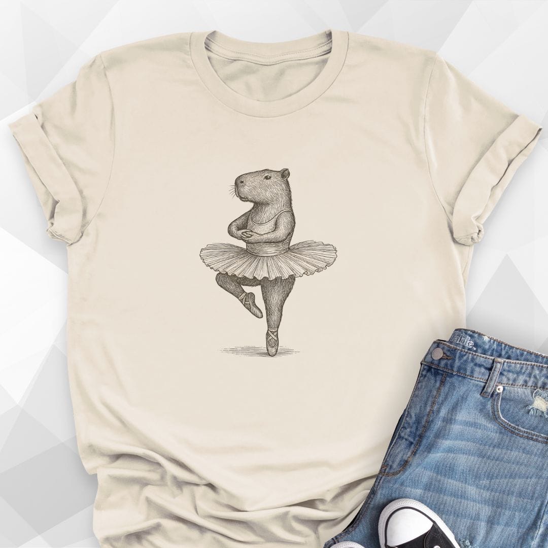 Capybara Pirouette T-Shirt