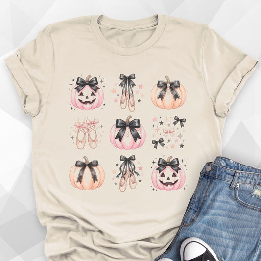 Coquette Pumpkin Ballet T-Shirt