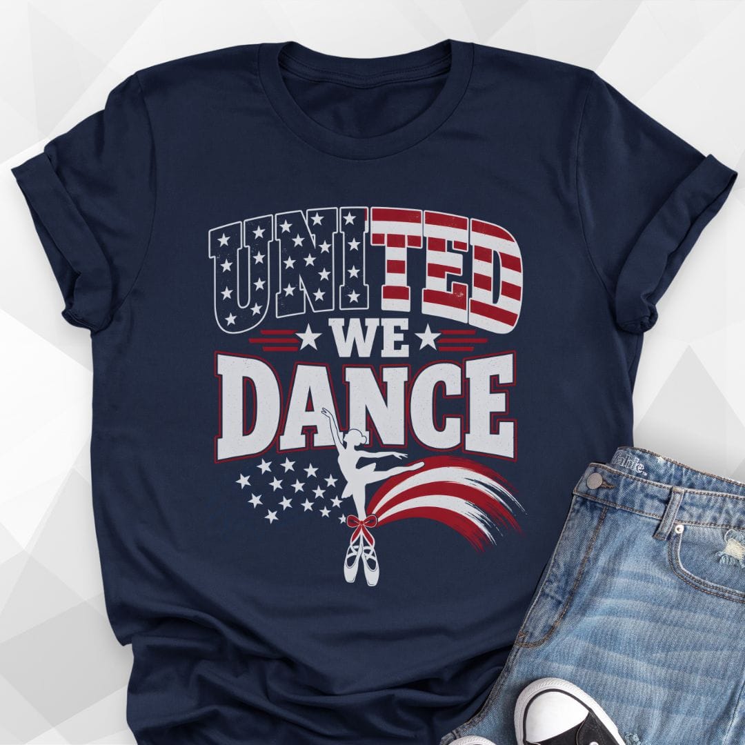 United We Dance Navy T-Shirt