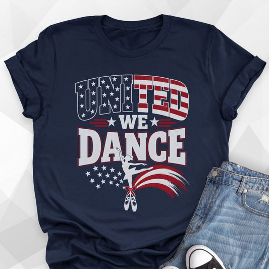 United We Dance Navy T-Shirt