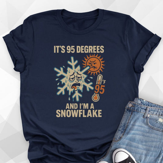 95 Degrees Snowflake T-Shirt