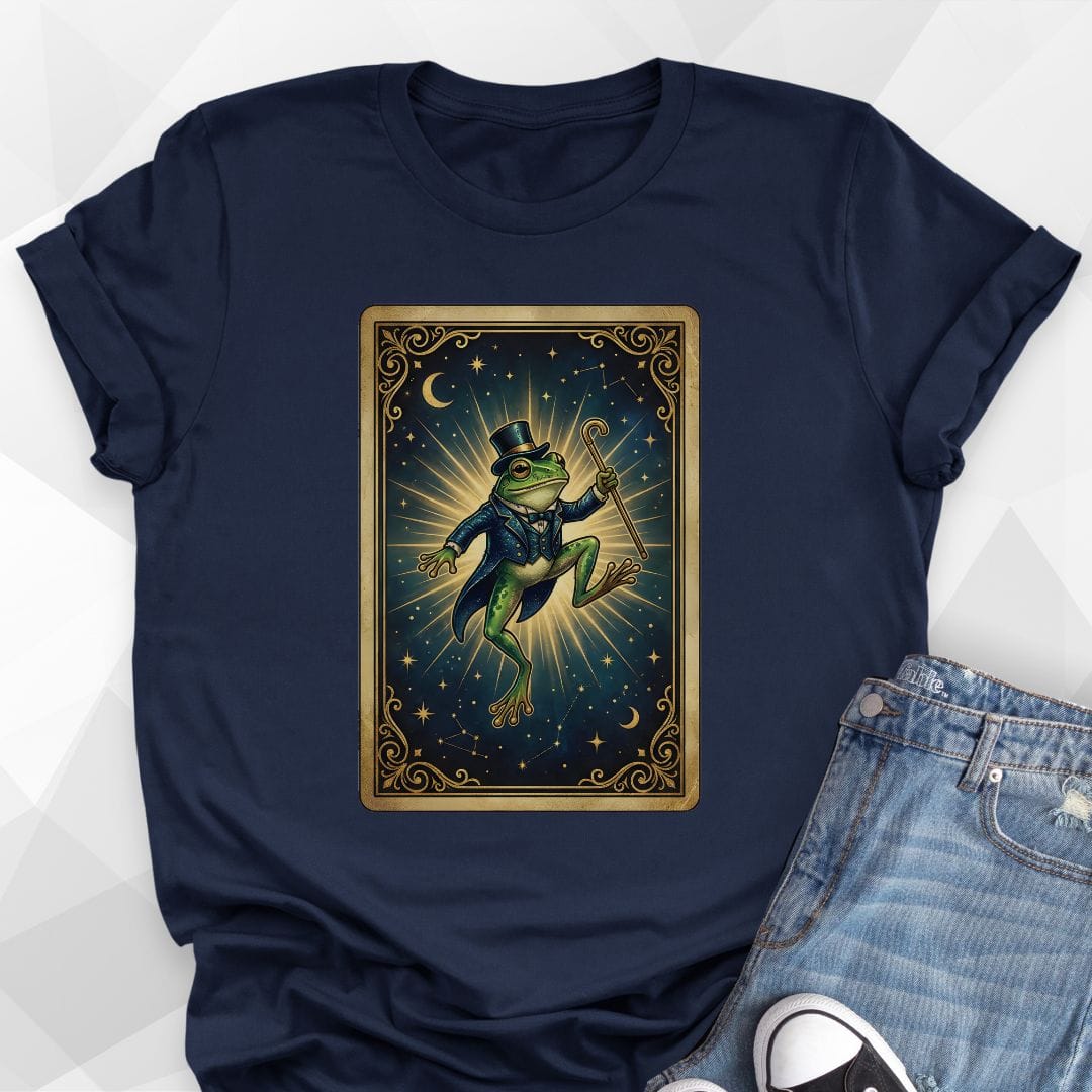 Tap Dancer Frog Tarot T-Shirt