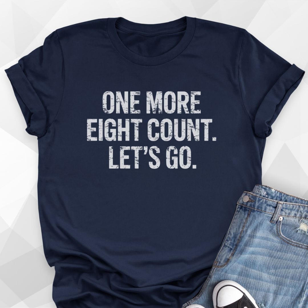 One More Eight Count T-shirt - navy