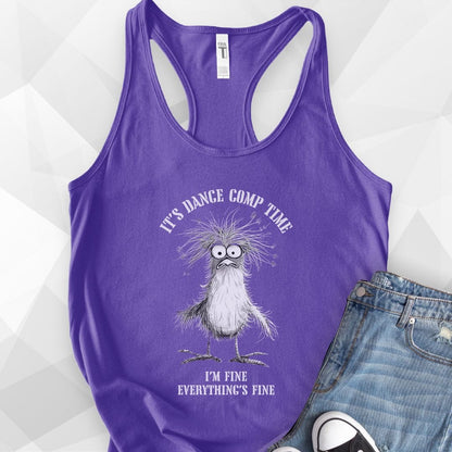 It's Dance Comp Time Tank Top - purple rush.jpg