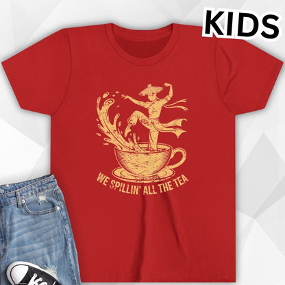KIDS Spillin' The Tea T-Shirt
