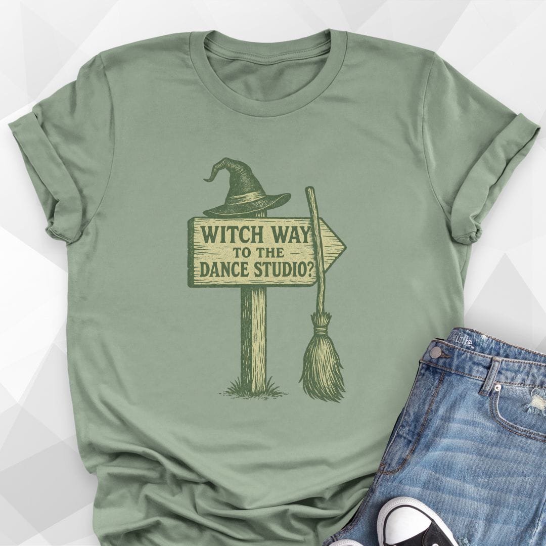 Witch Way To The Dance Studio T-Shirt