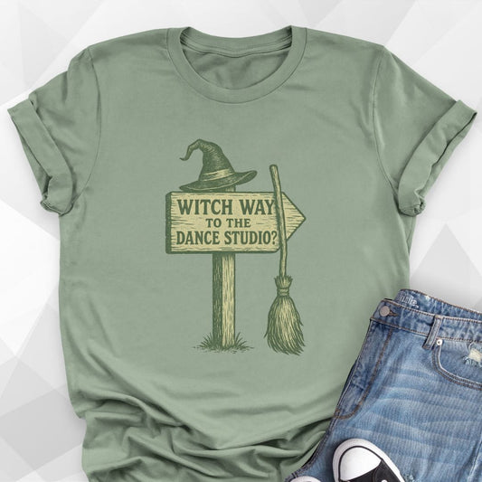 Witch Way To The Dance Studio T-Shirt