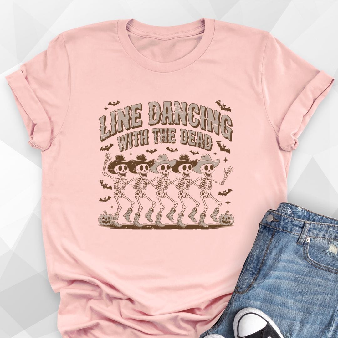 Line Dancing Skeletons T-shirt